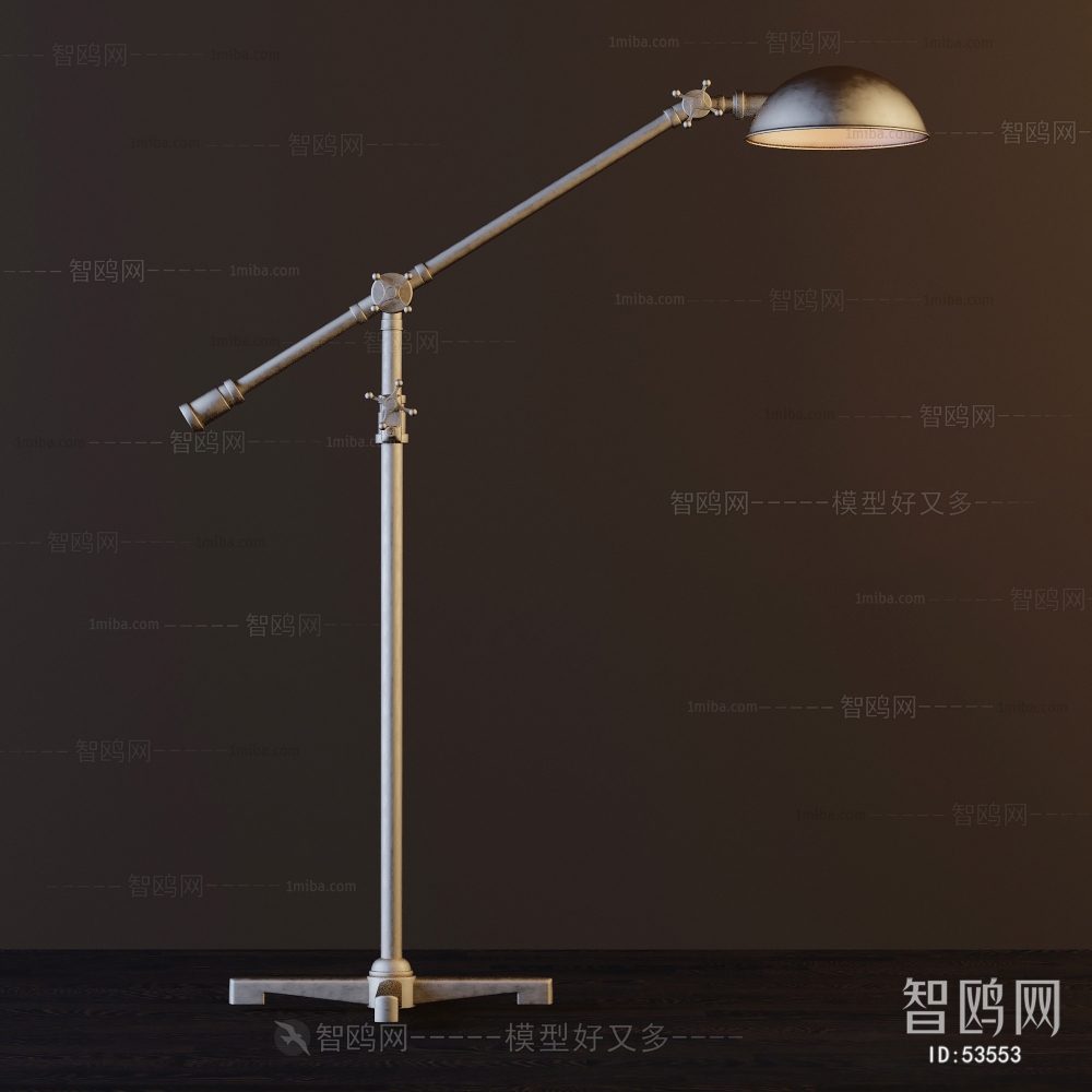 Modern Industrial Style Floor Lamp