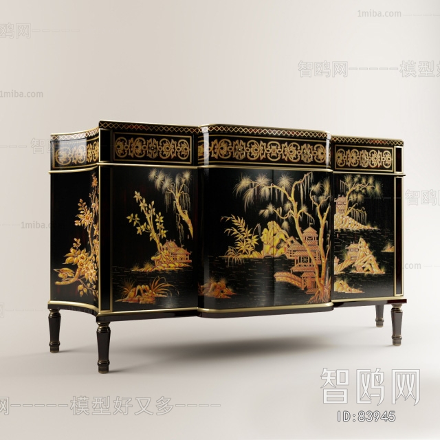 New Classical Style Side Cabinet/Entrance Cabinet