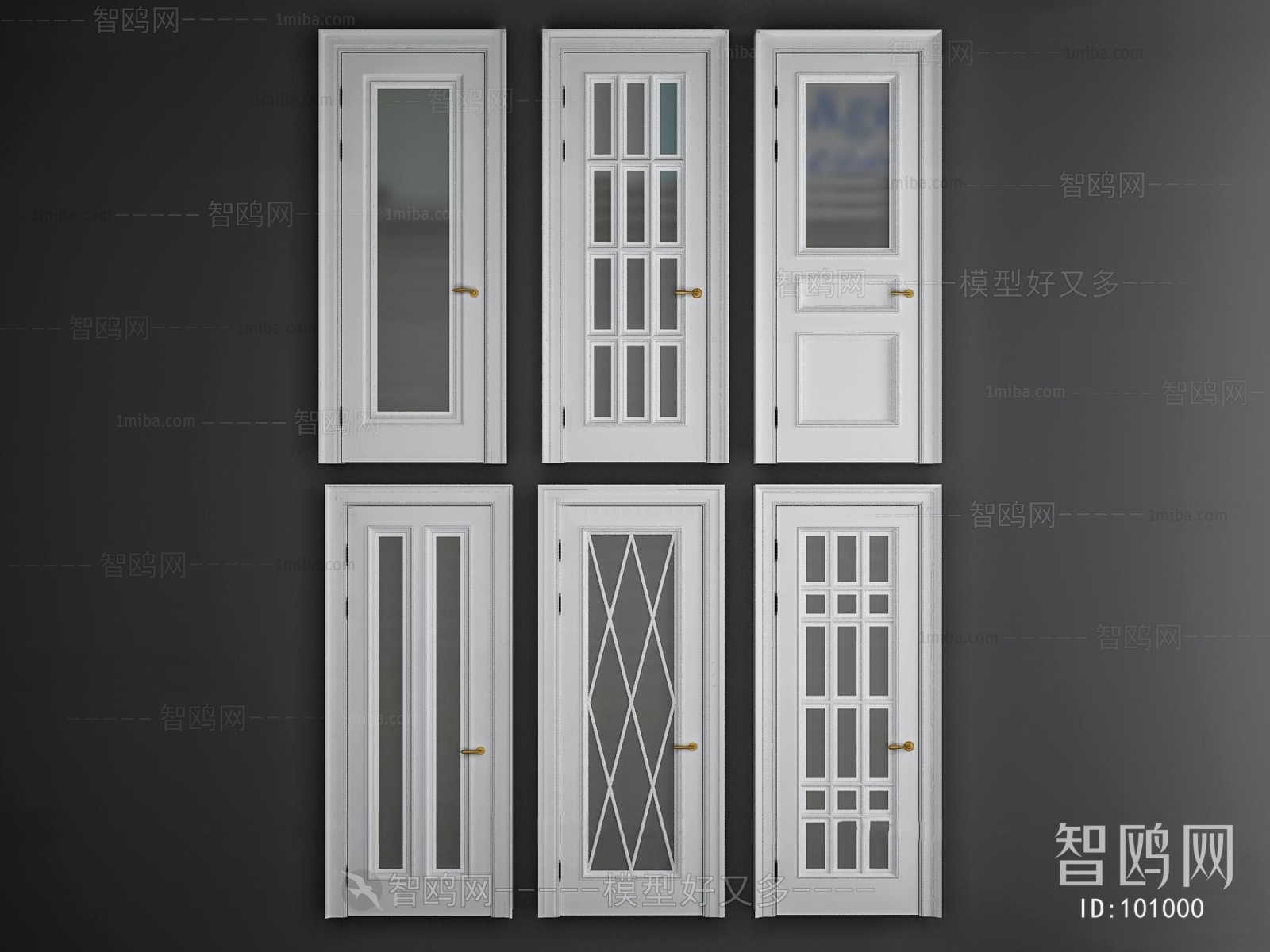 European Style Solid Wood Door