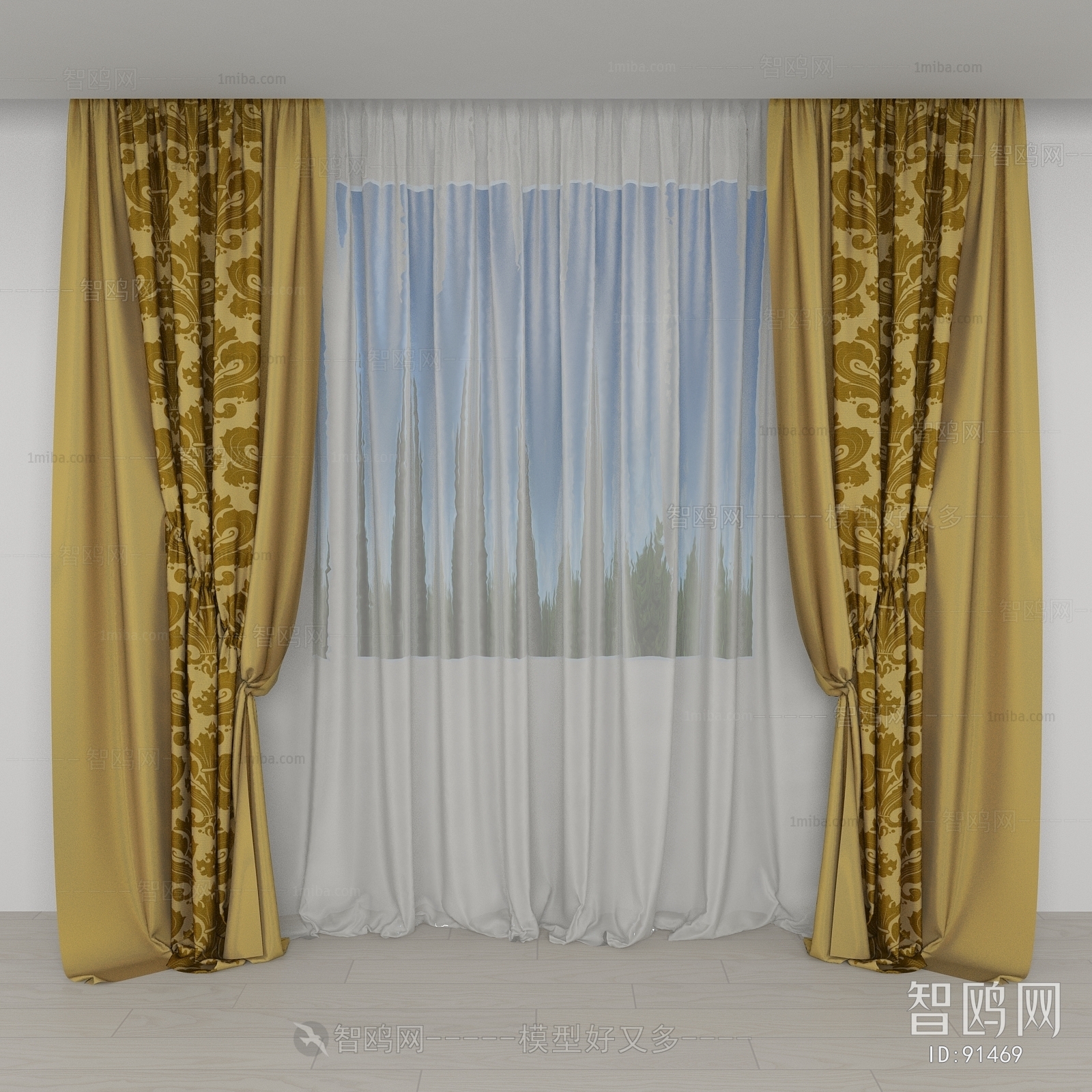 Modern The Curtain