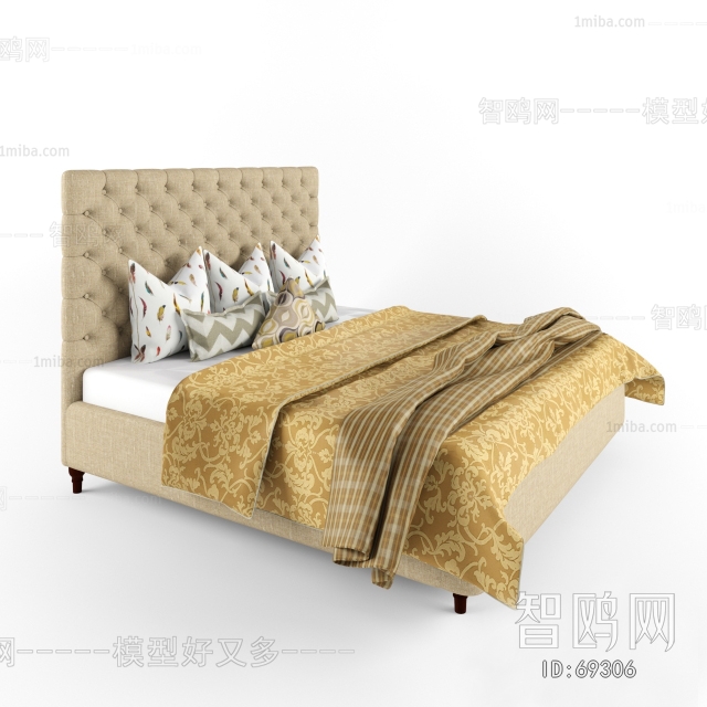 European Style Double Bed