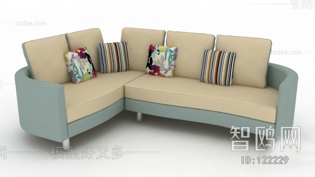 Modern Multi Person Sofa