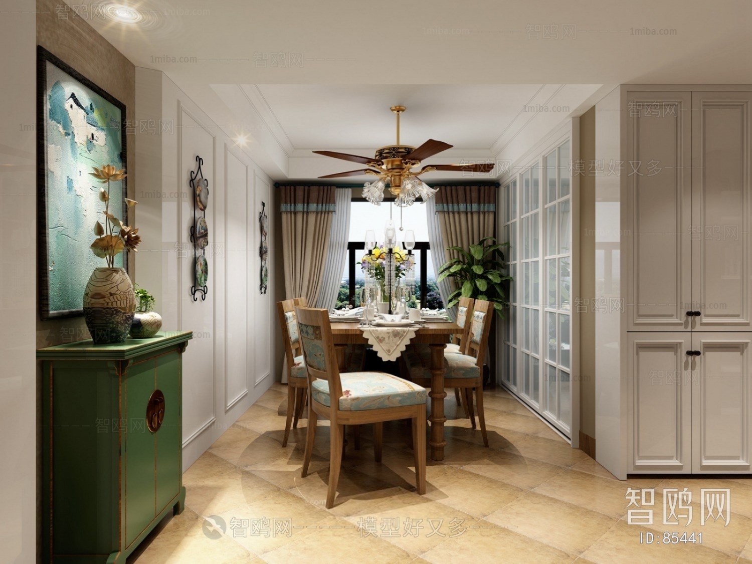 American Style Dining Room