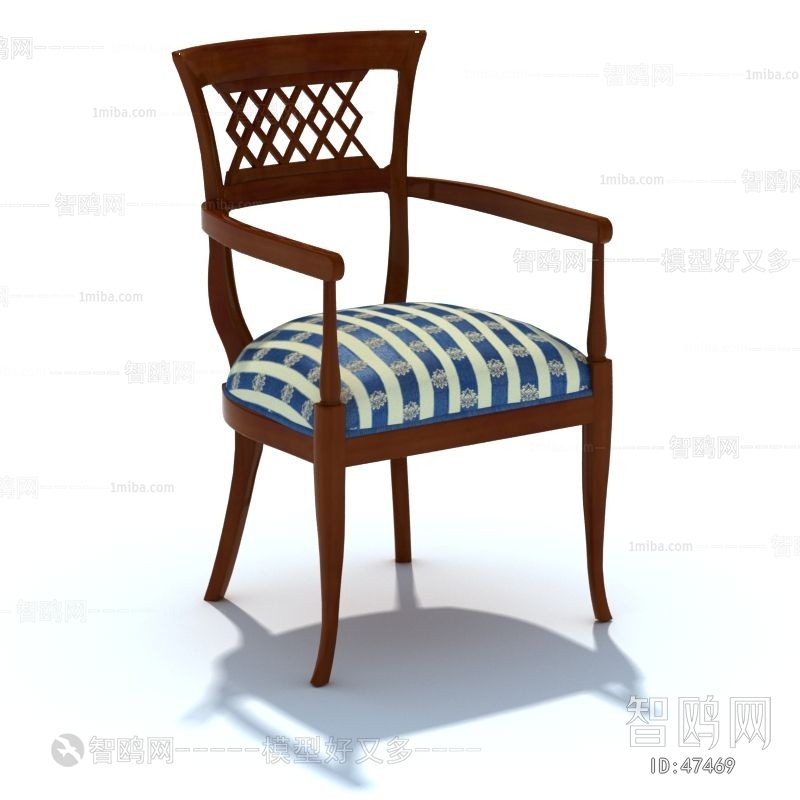 美式单椅