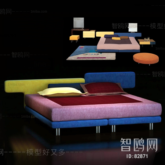 Modern Double Bed