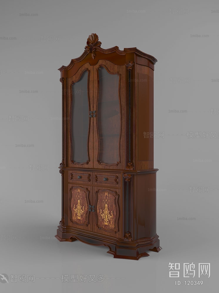 European Style Wine Cabinet