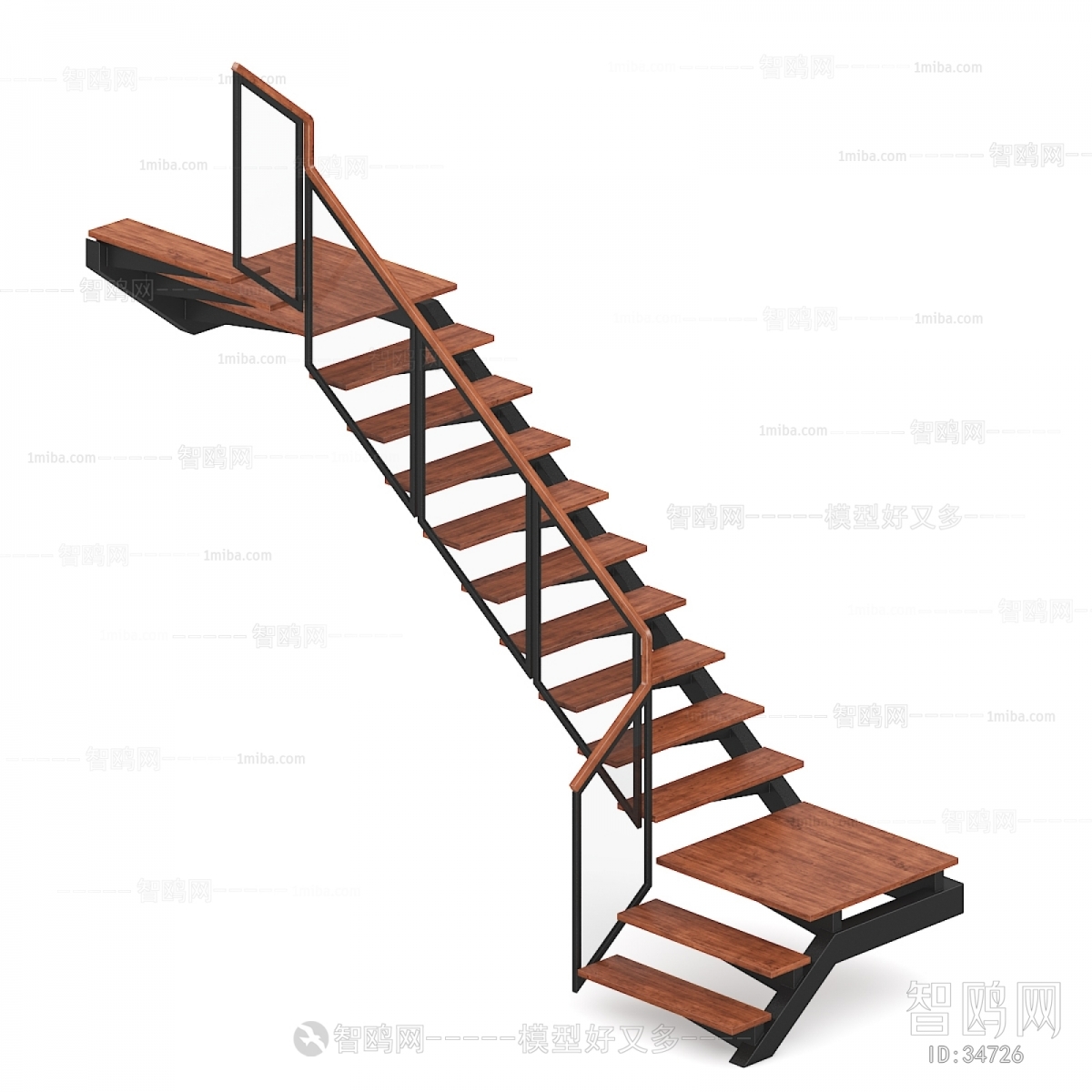 Modern Stair Balustrade/elevator