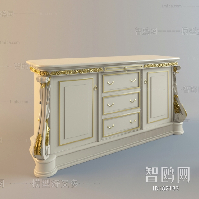 European Style Side Cabinet/Entrance Cabinet