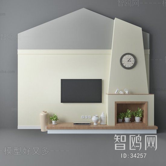 Modern TV Wall