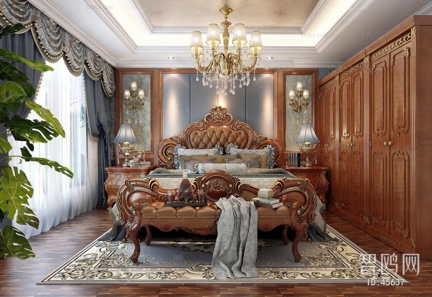 French Style Bedroom