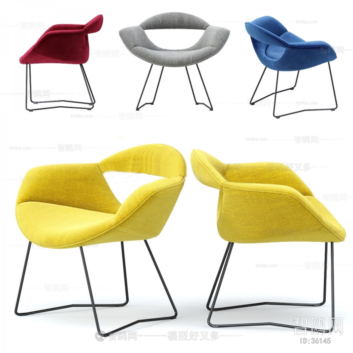 Modern Post Modern Style Lounge Chair