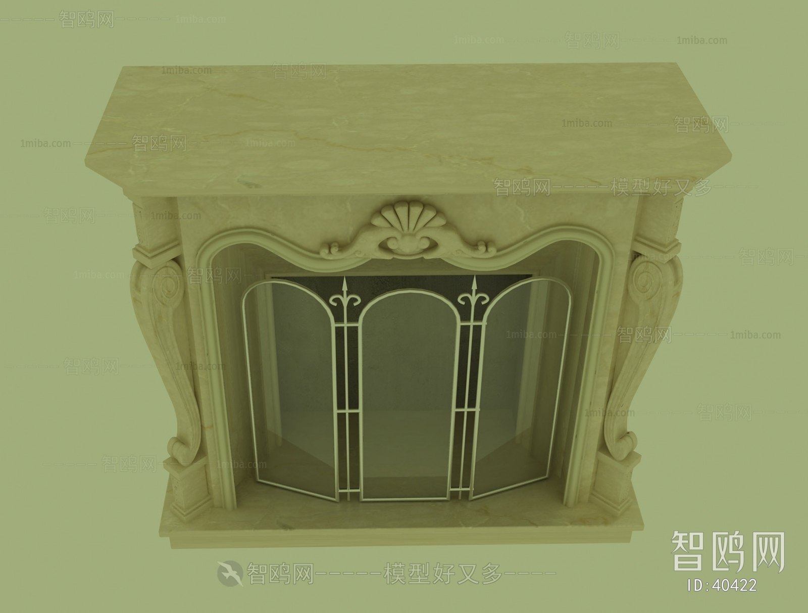 European Style Fireplace