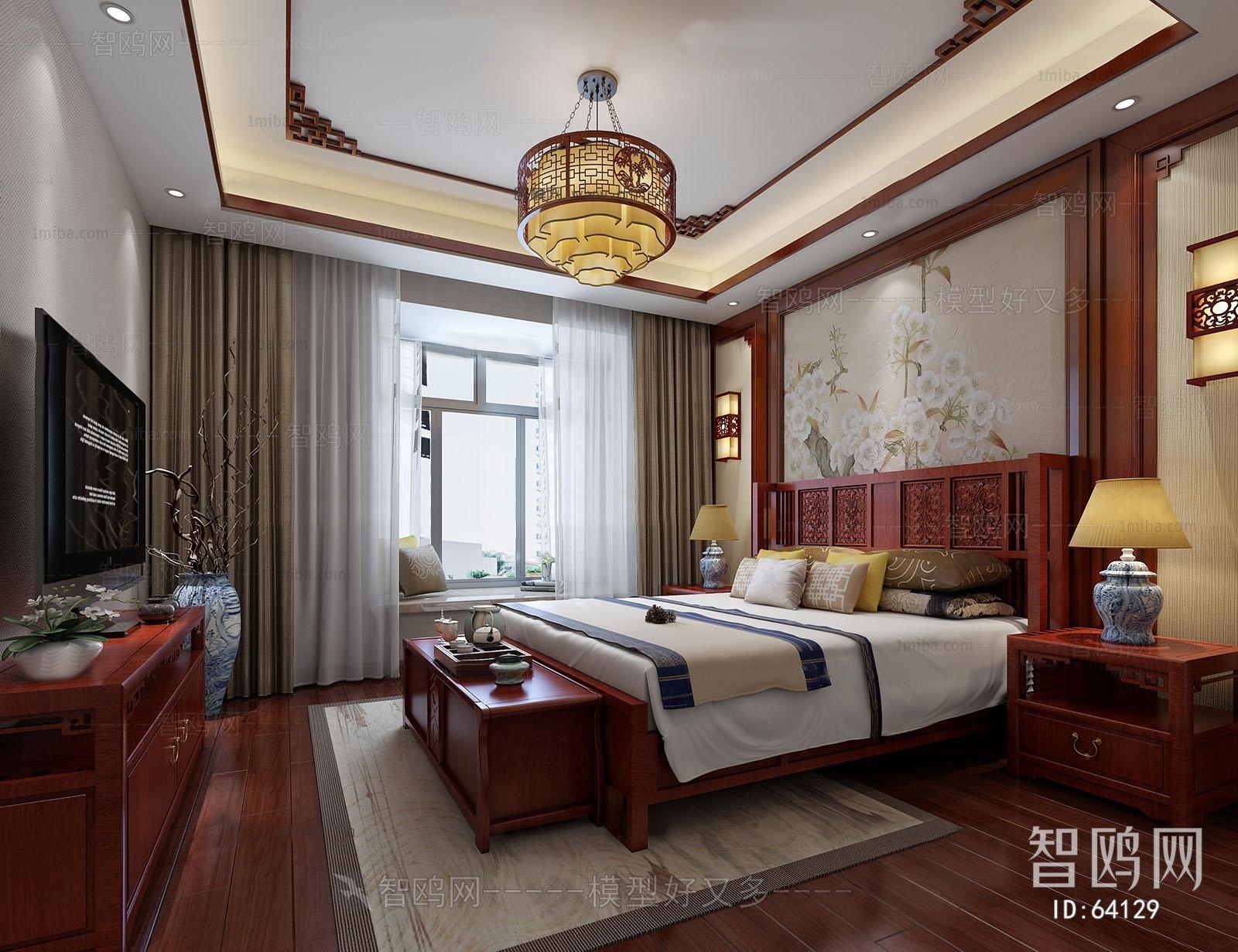 Chinese Style Bedroom