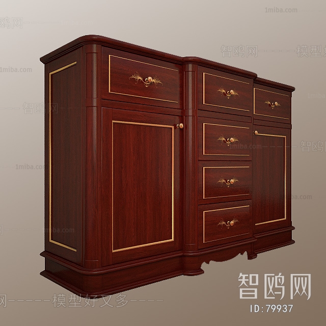 European Style Side Cabinet/Entrance Cabinet