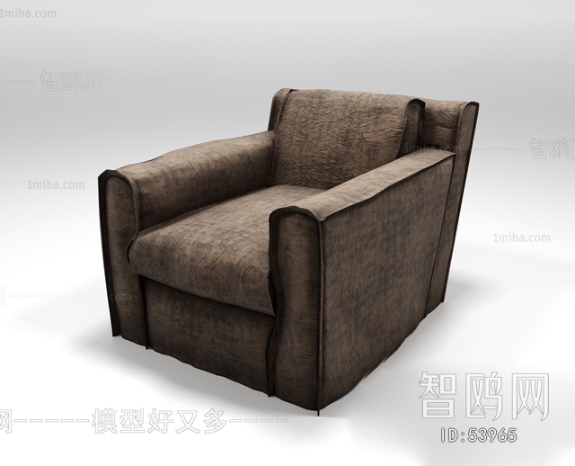 Industrial Style Single Sofa