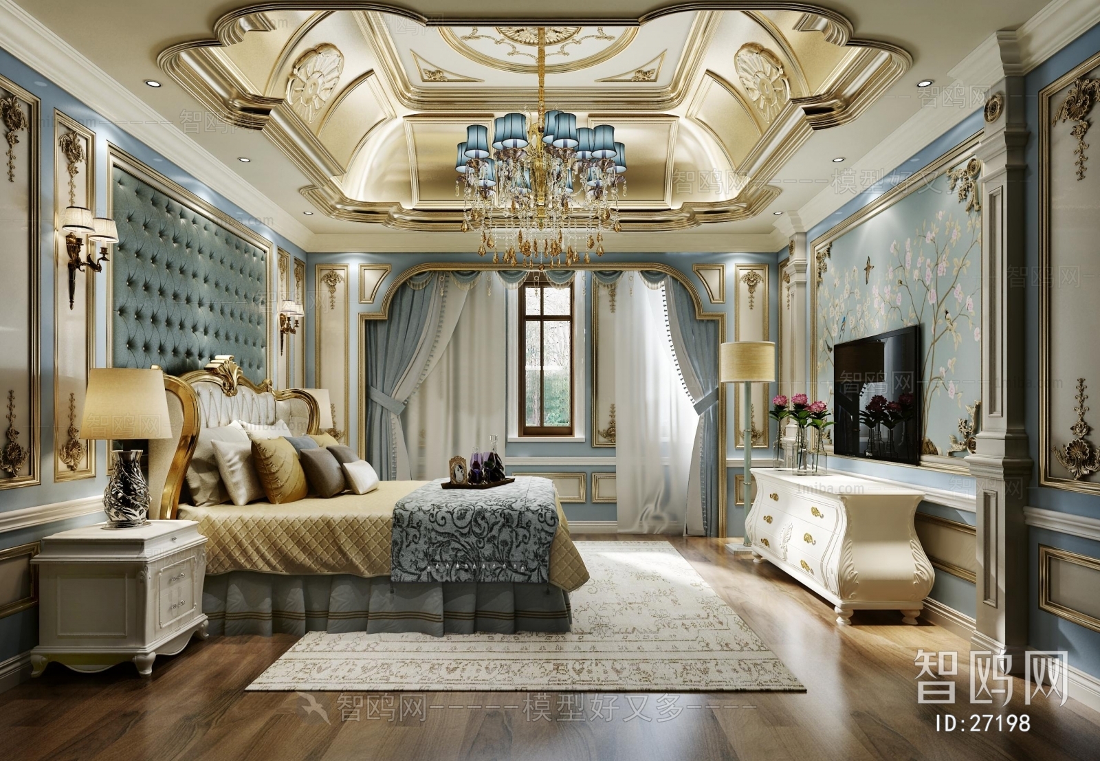 European Style Bedroom