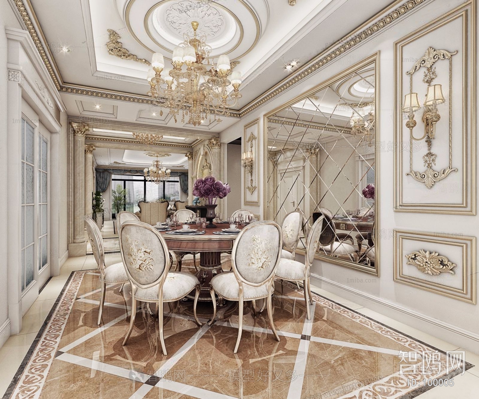 European Style Dining Room