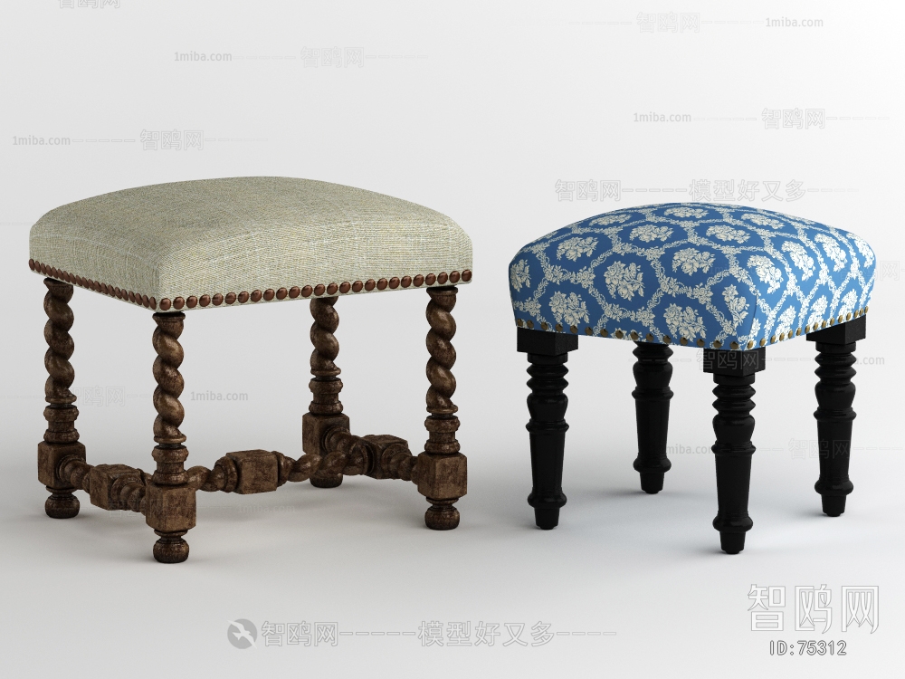 American Style Footstool