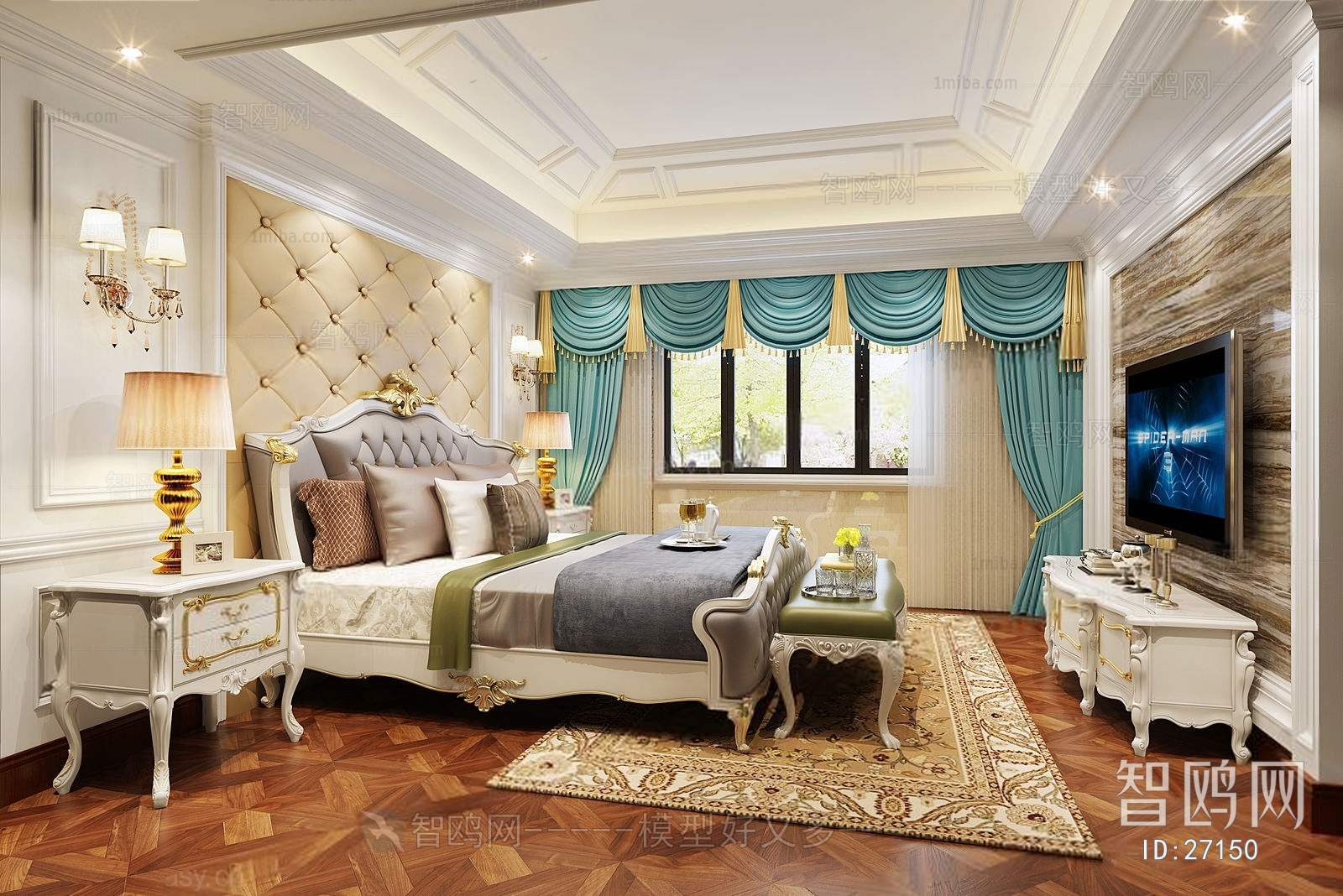 European Style Bedroom