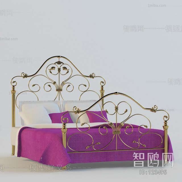 American Style Double Bed