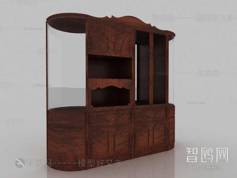 European Style Wine Cabinet