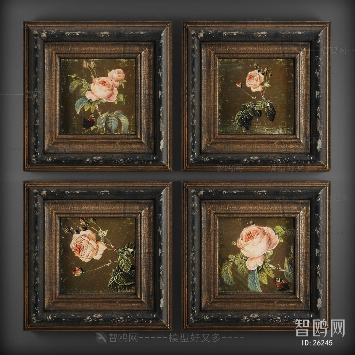New Classical Style Retro Style Painting