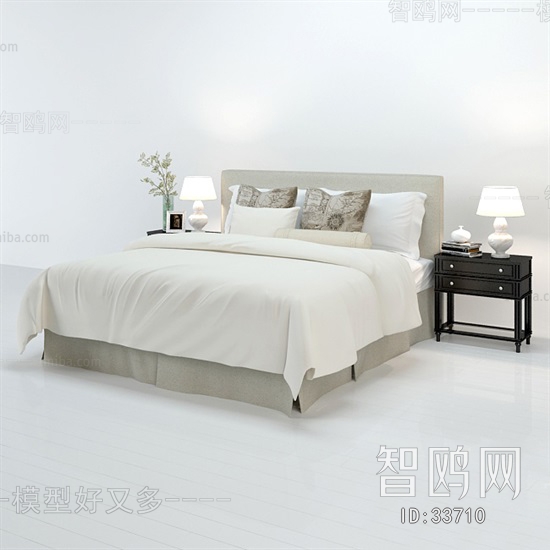 Modern Double Bed