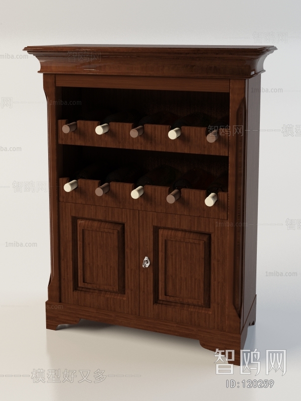 European Style Wine Cabinet