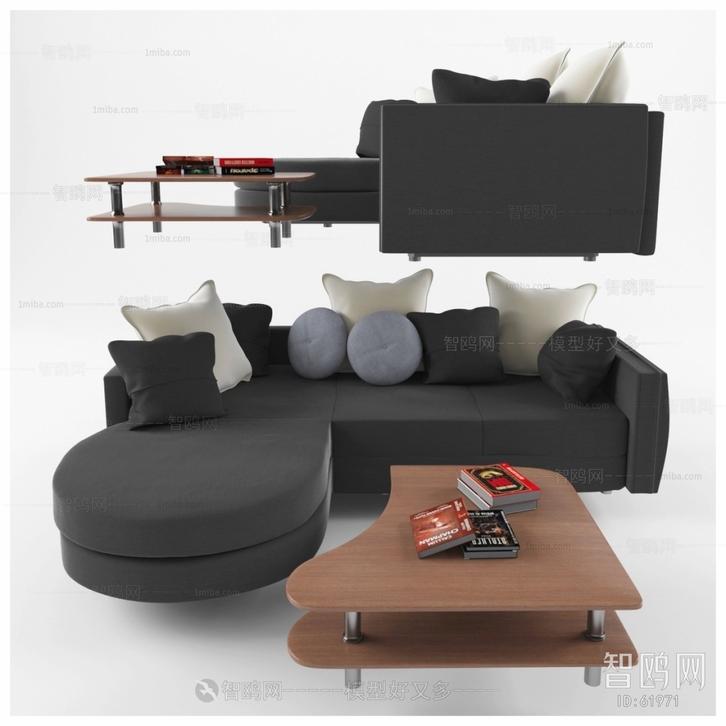 Modern Multi Person Sofa