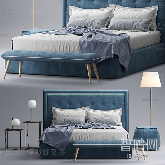 Modern Double Bed