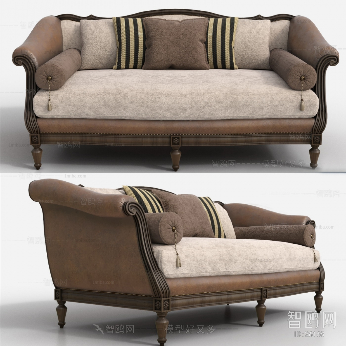 American Style European Style A Sofa For Two