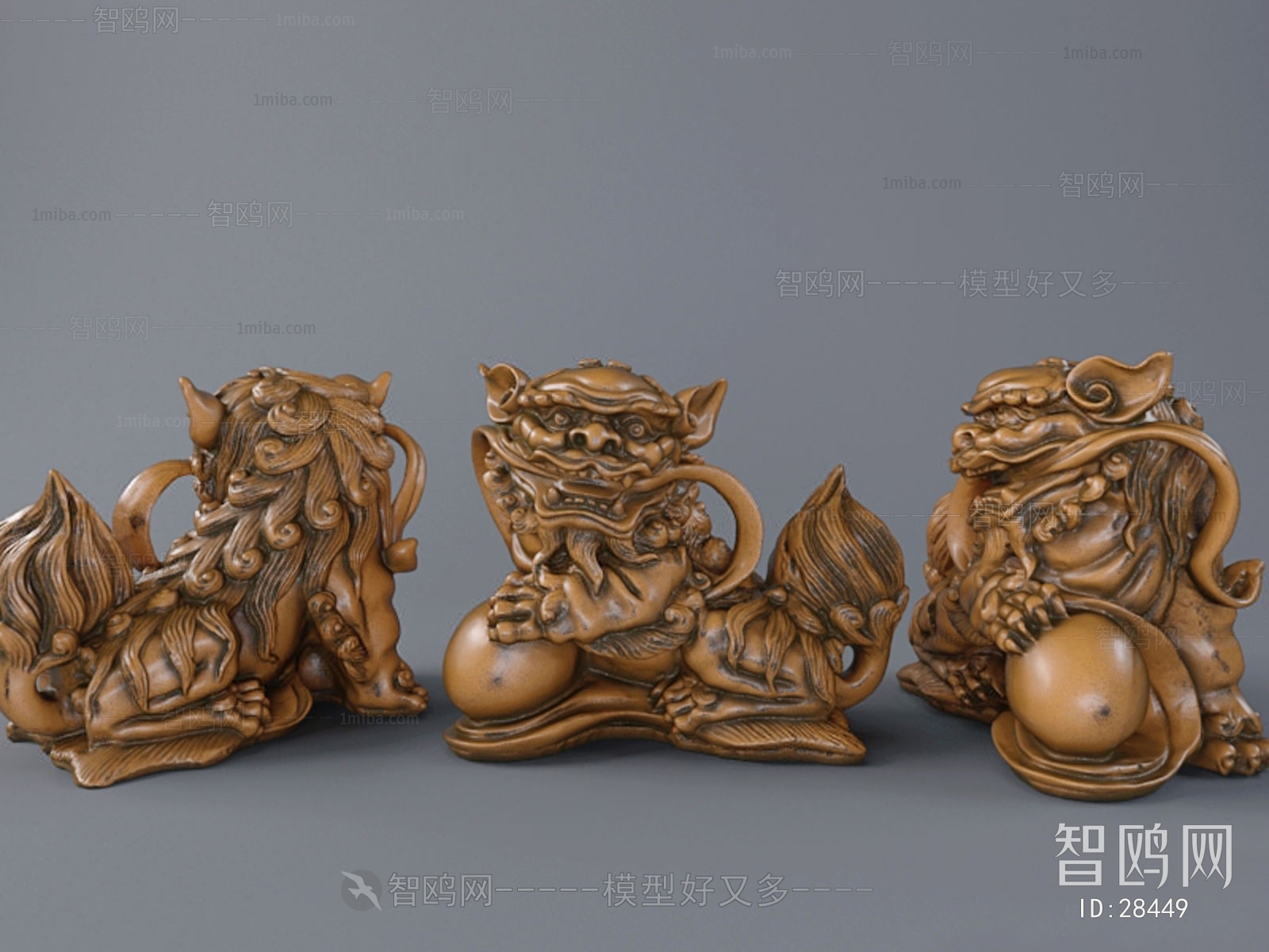 Modern New Chinese Style Sculpture