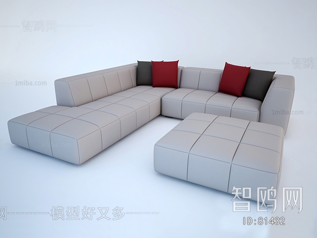 Modern Multi Person Sofa