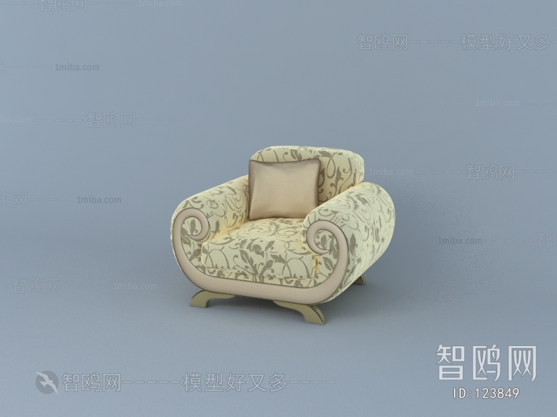 European Style Single Sofa