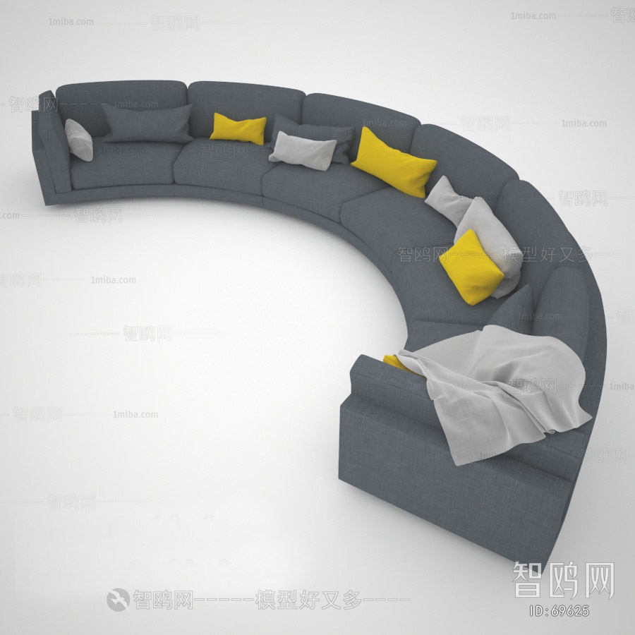 Modern Multi Person Sofa