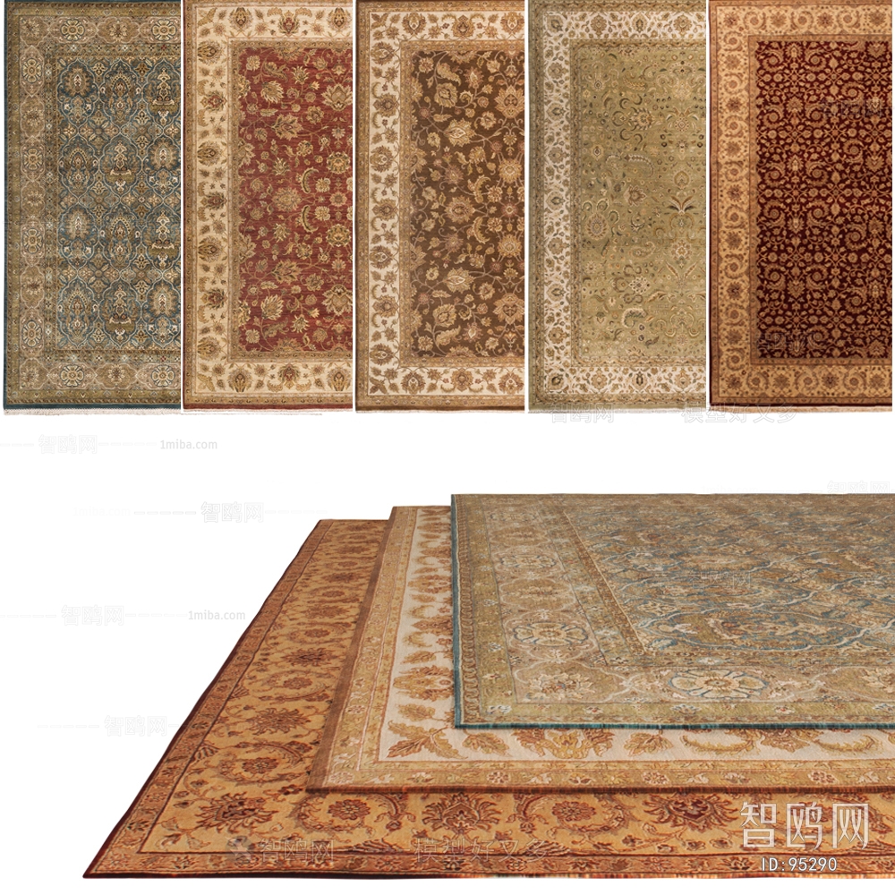 European Style Patterned Carpet