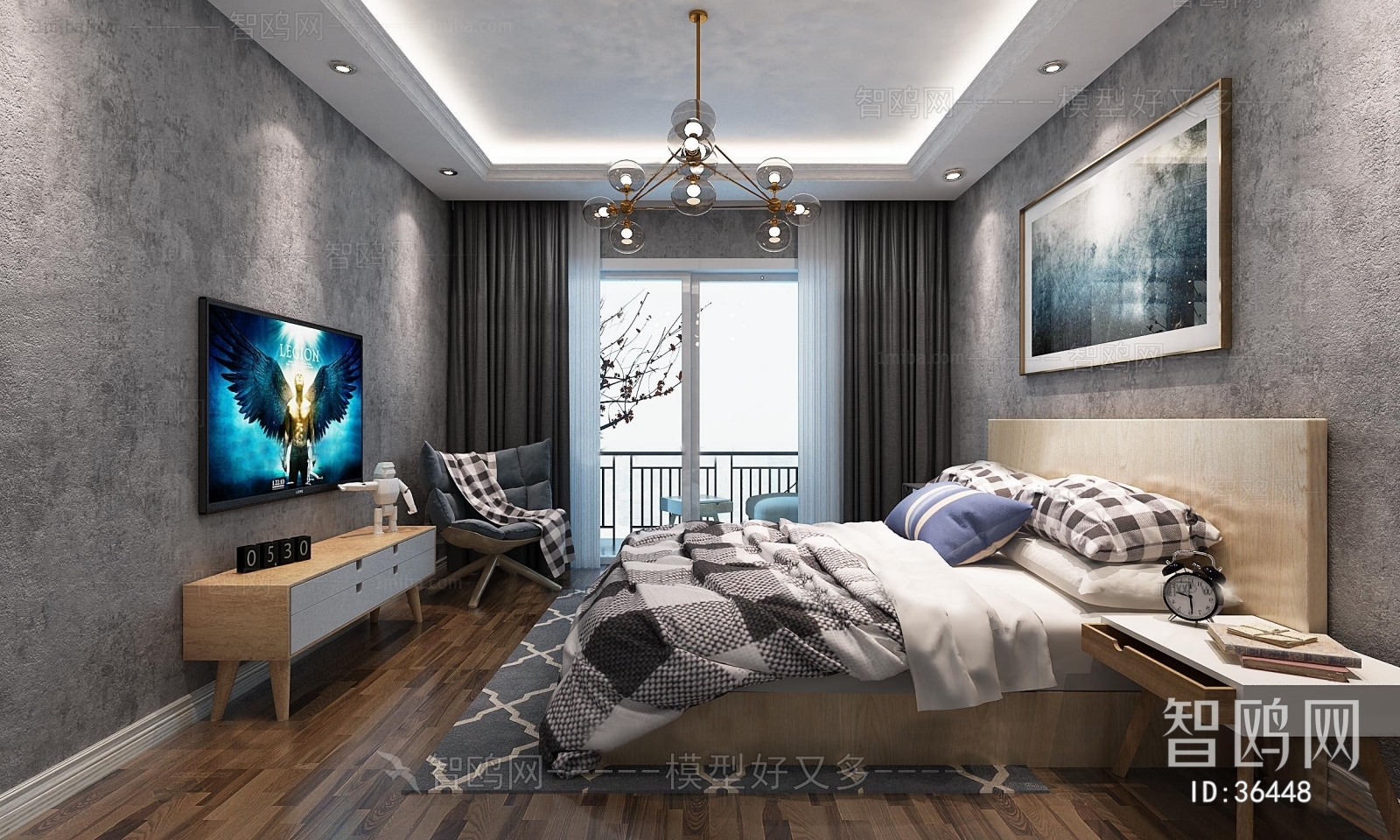 Nordic Style Bedroom