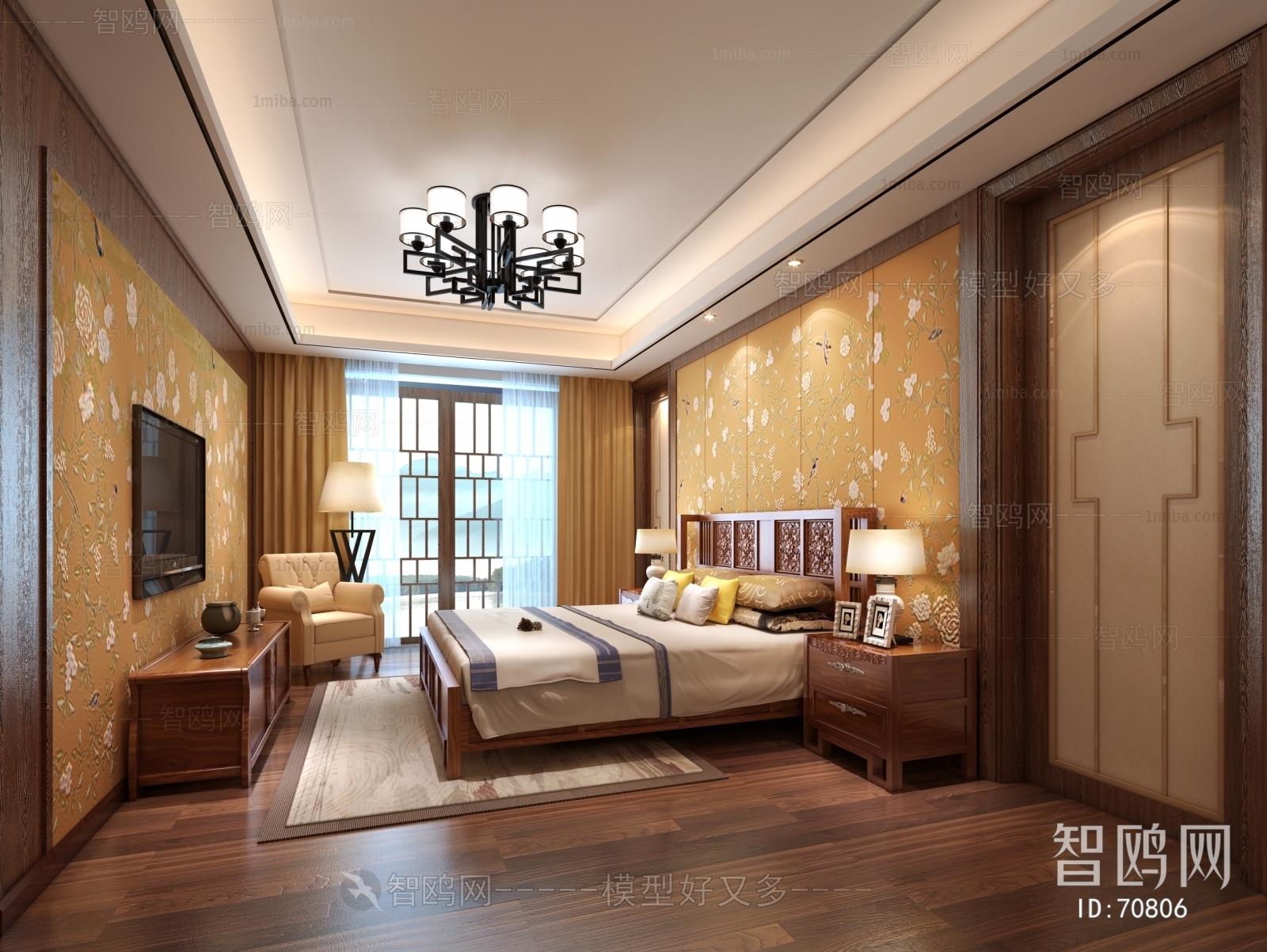 Chinese Style Bedroom