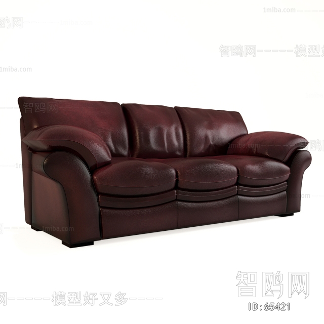 European Style Three-seat Sofa