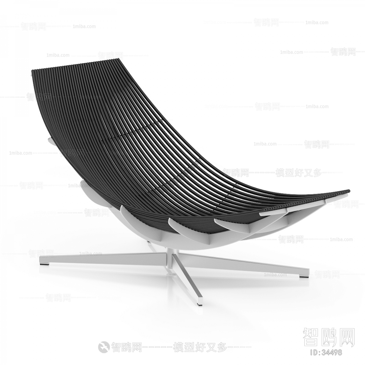 Modern Nordic Style Lounge Chair