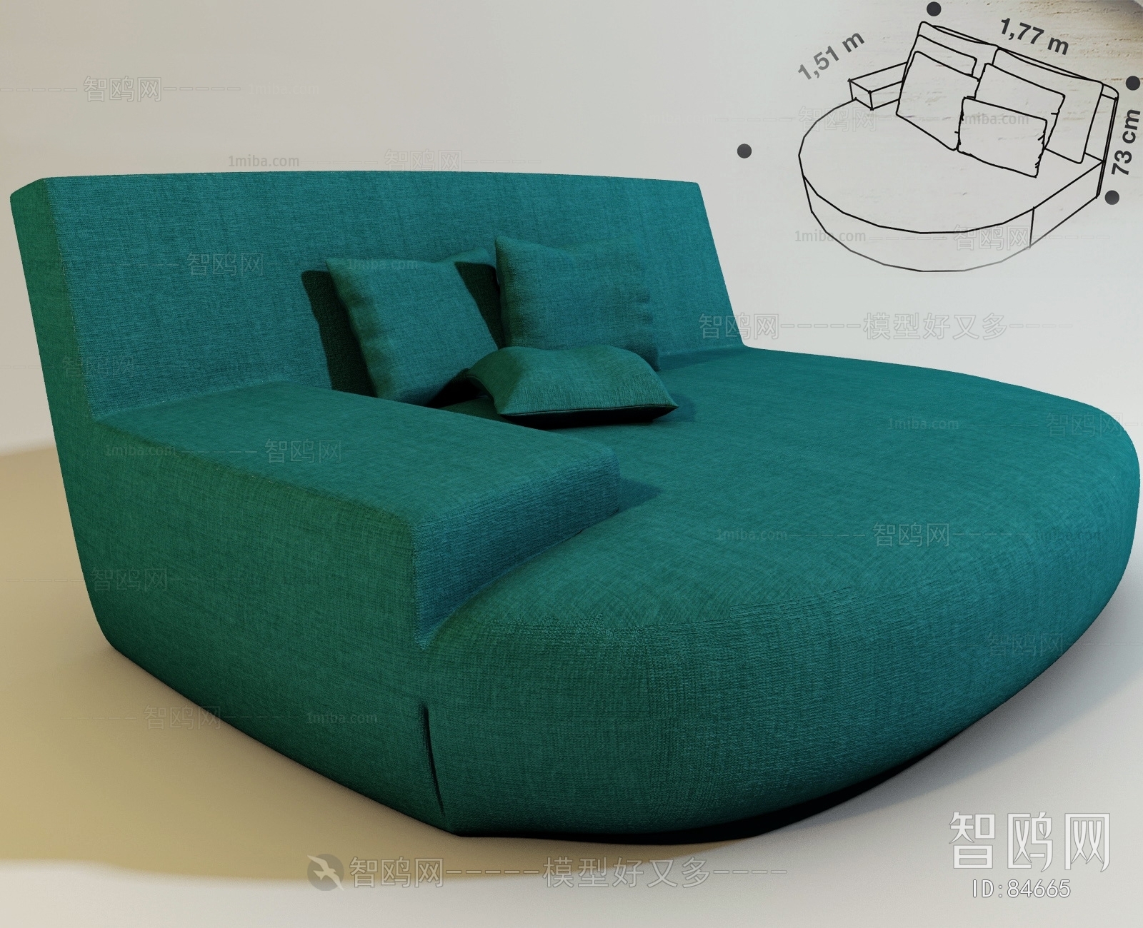 Modern Multi Person Sofa