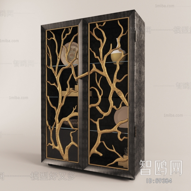 European Style Wine Cabinet