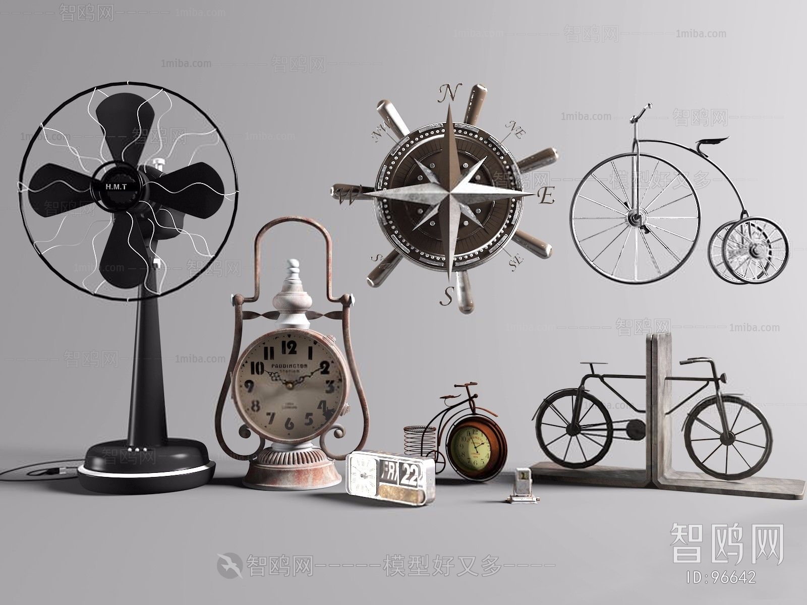 Industrial Style Decorative Set