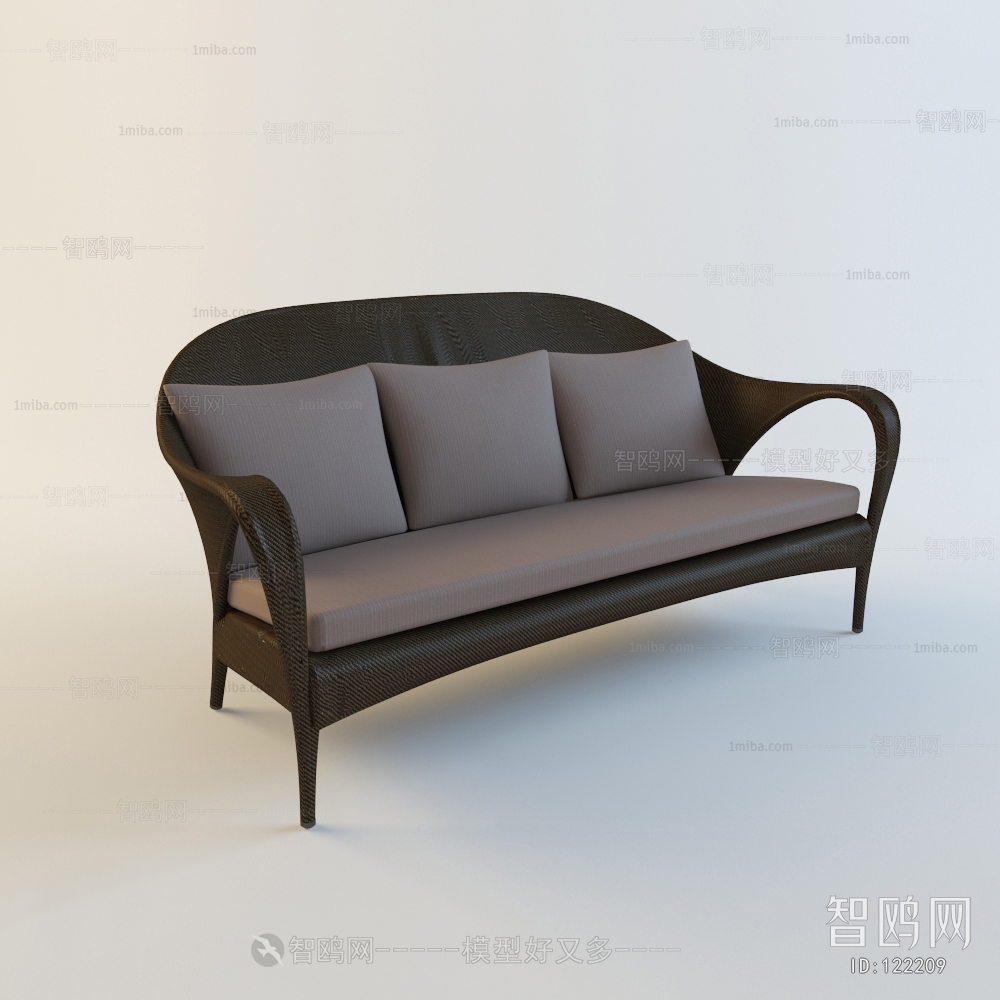 Modern Three-seat Sofa