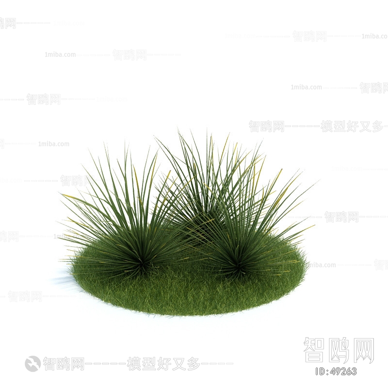 Modern Tree/shrub/grass