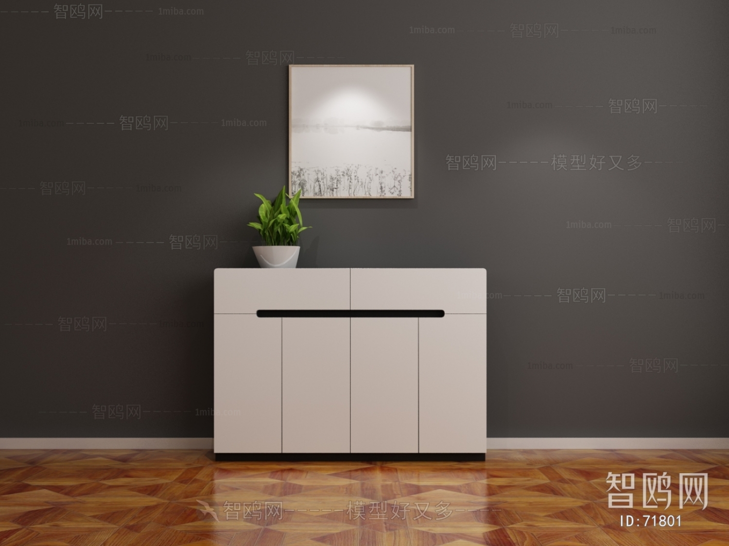 Modern Side Cabinet/Entrance Cabinet