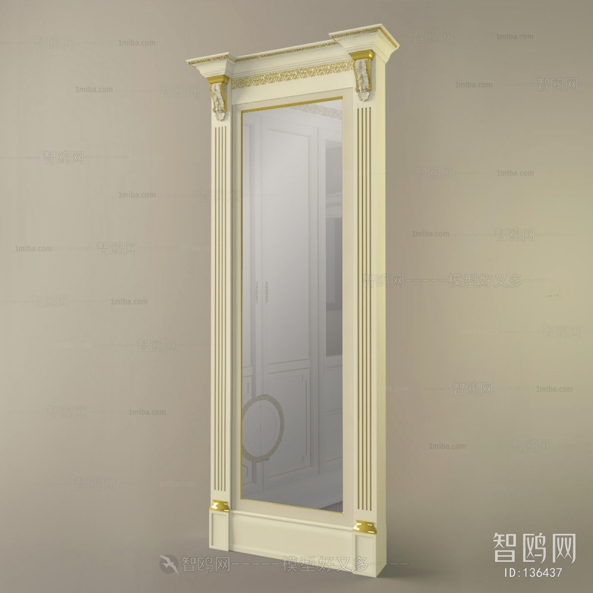 European Style Solid Wood Door