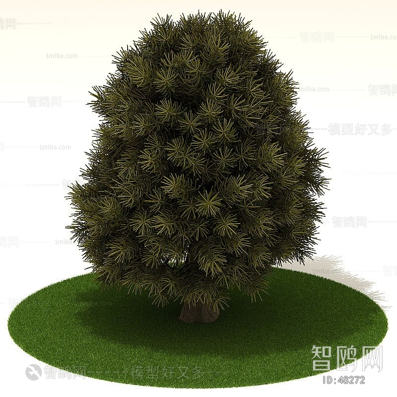 Modern Tree/shrub/grass