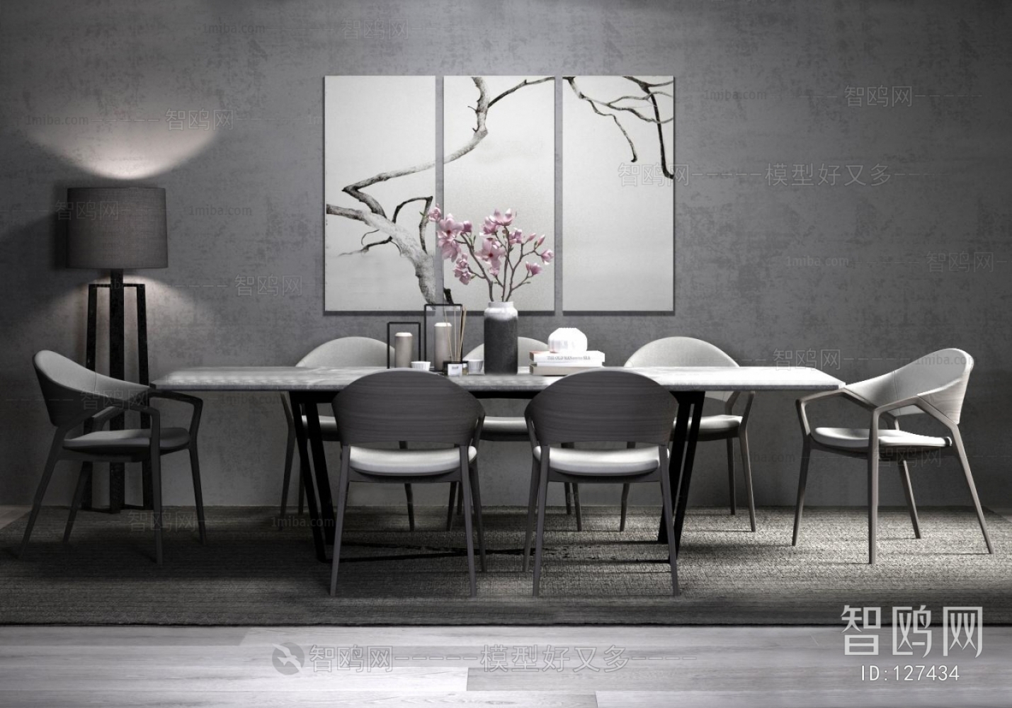 New Chinese Style Dining Table And Chairs