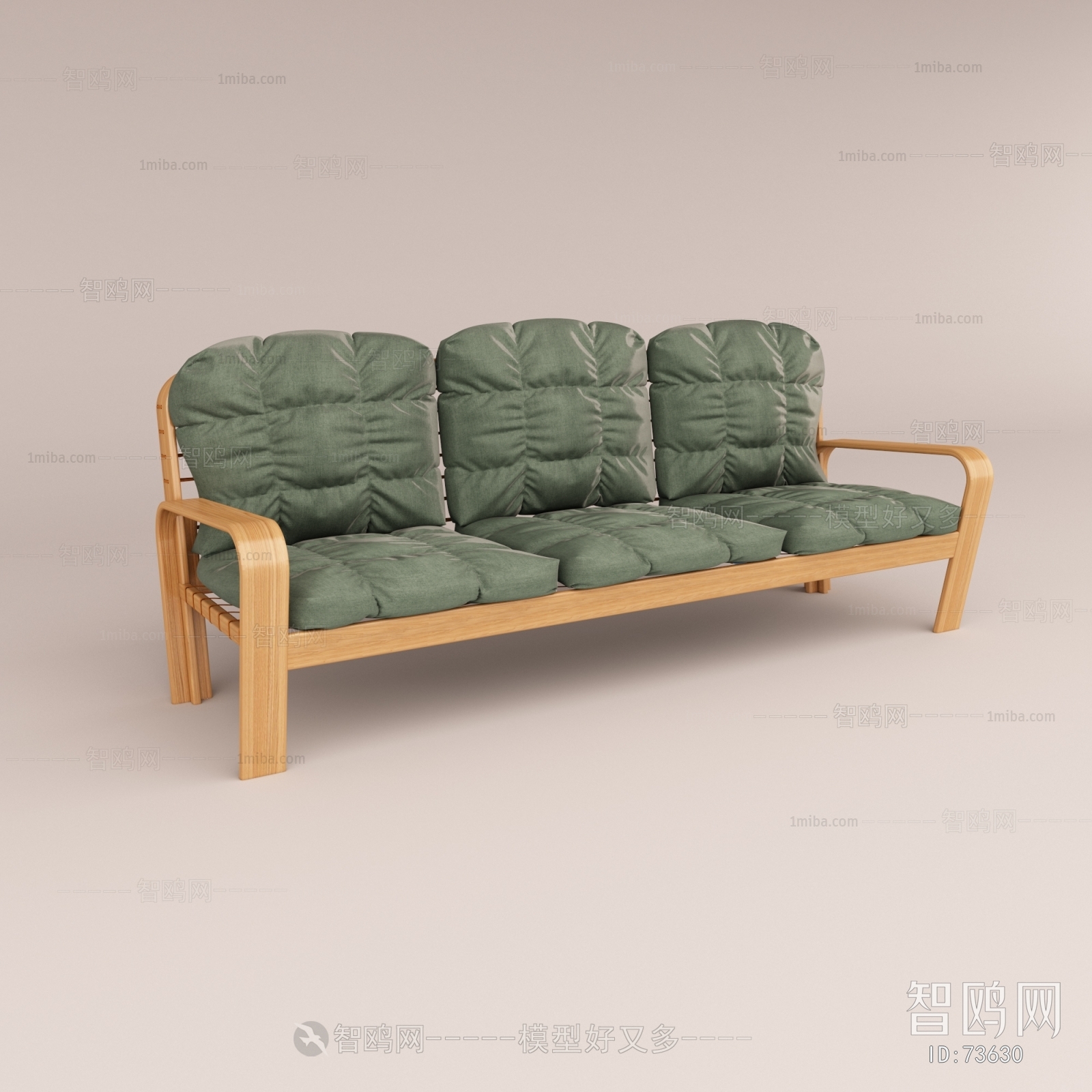 Modern Three-seat Sofa